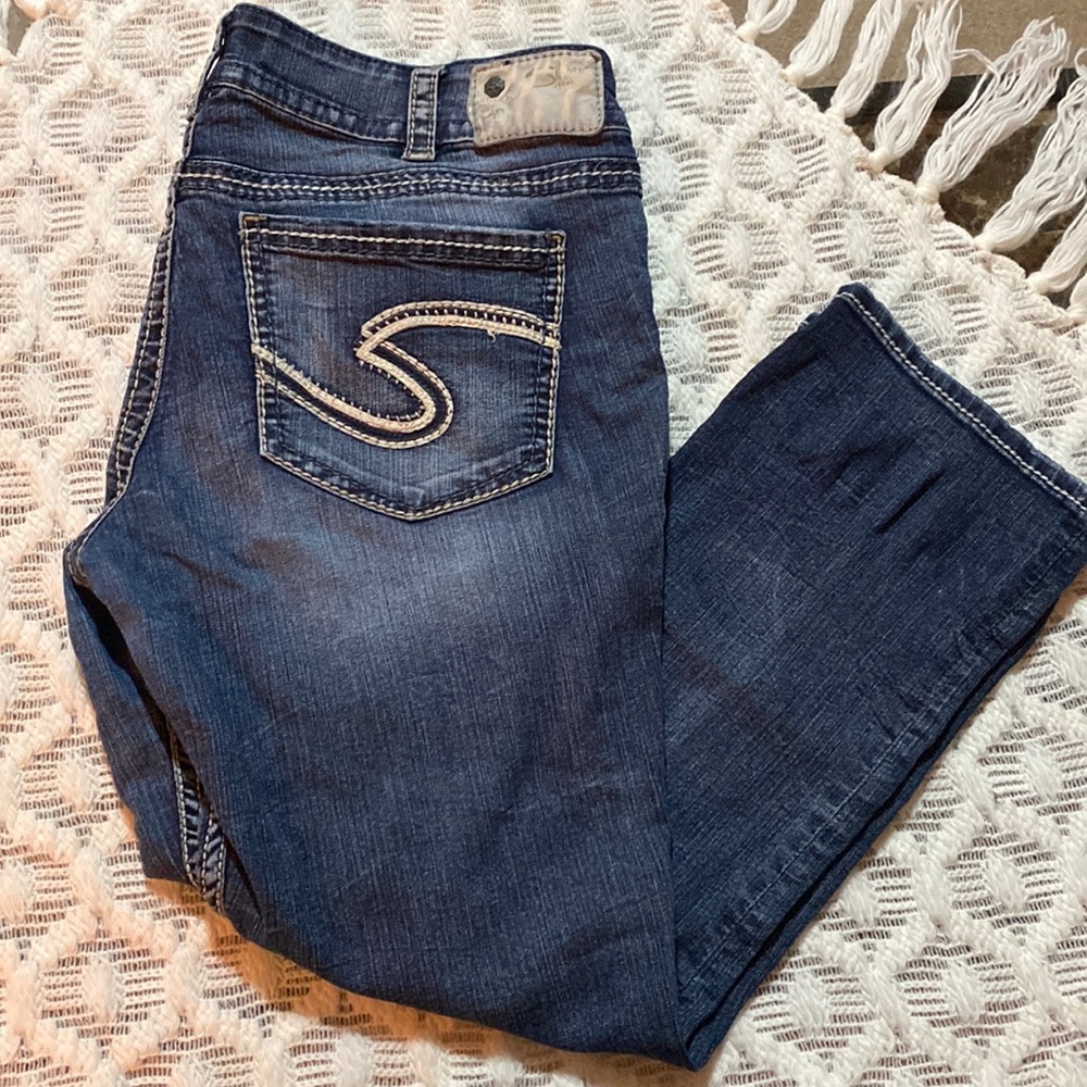 Silver jean - suki capri